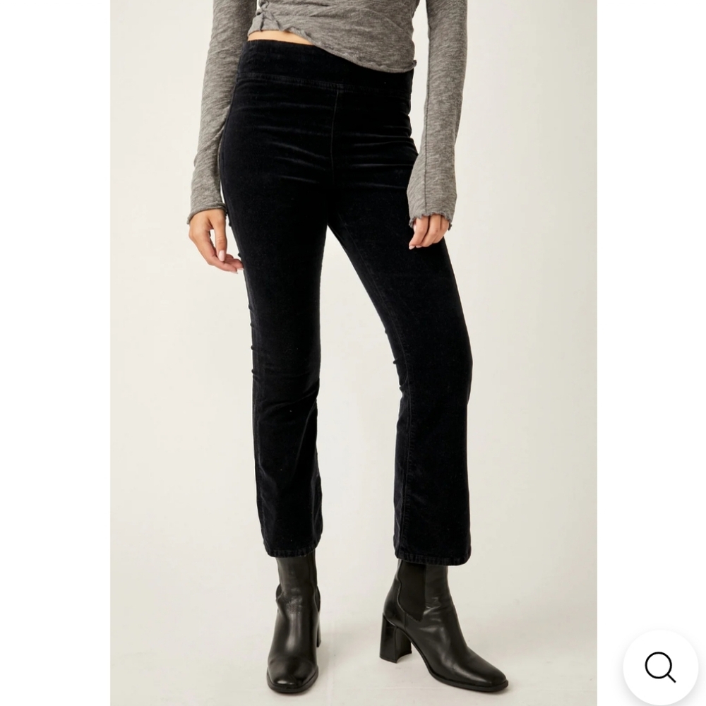 Free People In My Feelings Cropped Boot Pant - S